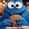 Cookie Monster Cartoon Diamond Painting