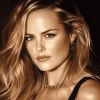 Cool Alicia Silverstone Celebrity Diamond Painting