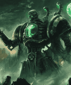 Cool Necron Fantasy Diamond Painting