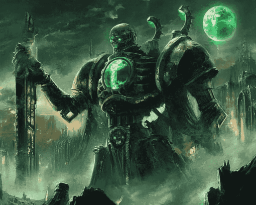 Cool Necron Fantasy Diamond Painting