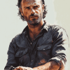 Cool Rick Grimes Celebrity Diamond Painting