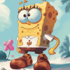 Cool Spongebob Cartoon Diamond Painting