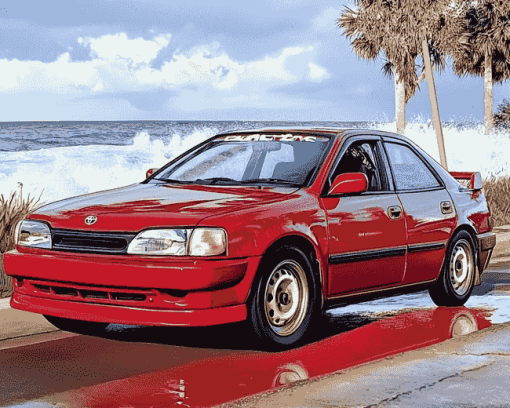 Corolla Engines Masterpiece Diamond Painting