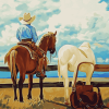 Country Cowboys Diamond Painting