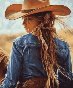 Cowgirl Westerns Diamond Painting