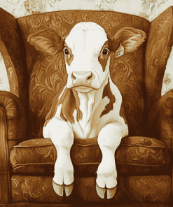 Cows Sofa Diamond Painting