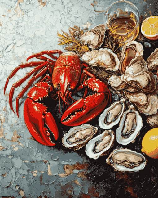 Crayfish Delight Diamond Painting