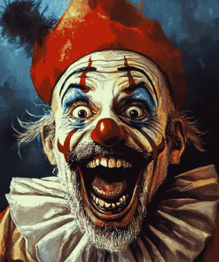 Creepy Clown Character Diamond Painting