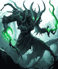 Creepy Thresh League of Legends Diamond Painting