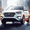 Creta Hyundai Car Diamond Painting