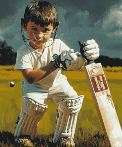 Cricket Star Boys Diamond Painting