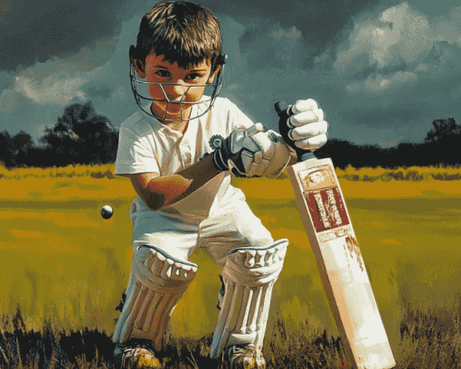 Cricket Star Boys Diamond Painting