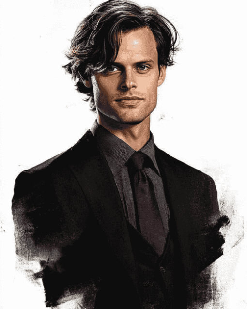 Criminal Minds Spencer Reid Diamond Painting