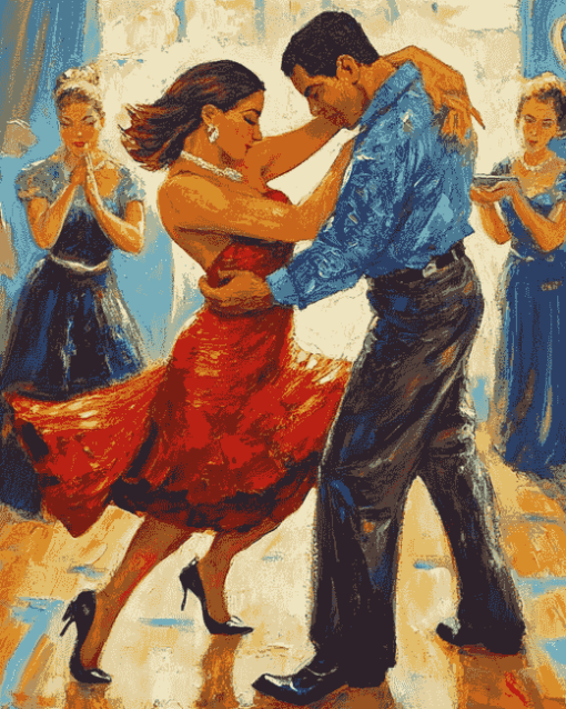 Cuban Salsa Romance Diamond Painting