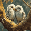 Cuddly Owls Diamond Painting