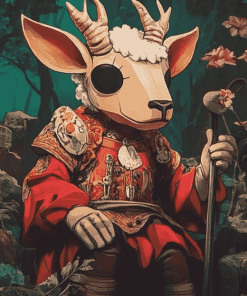 Cult Of Lamb Animation Diamond Painting