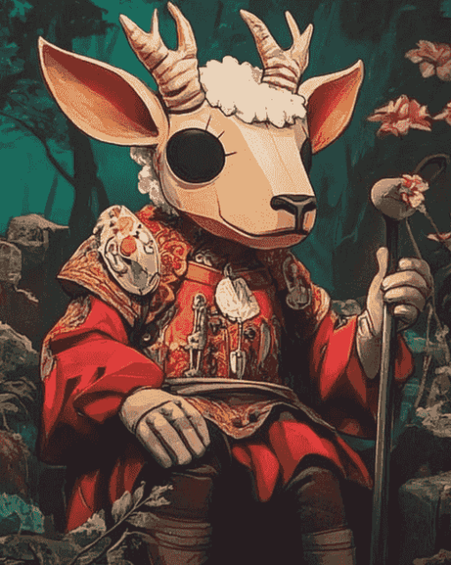 Cult Of Lamb Animation Diamond Painting