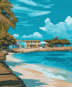 Curacao Seascape Diamond Painting