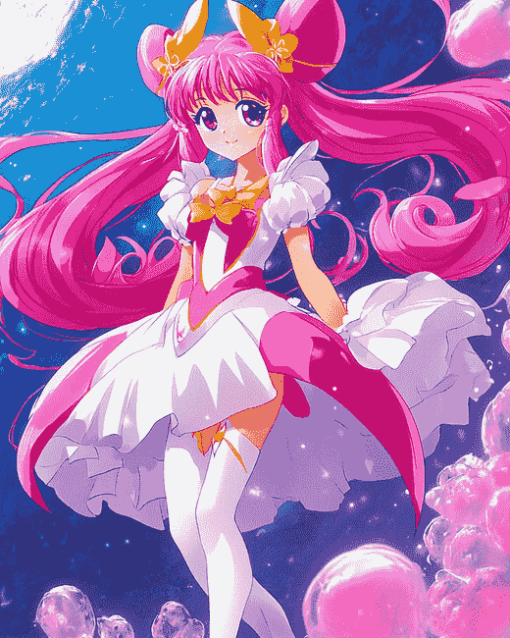 Cure Happy Anime Girl Diamond Painting