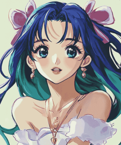 Cure Marine Anime Art Diamond Painting