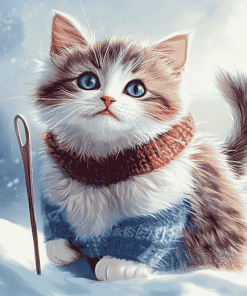 Cute Cat Adventures Diamond Painting