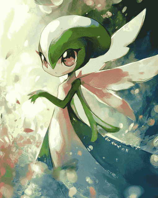 Cute Fantasy Gardevoir Diamond Painting