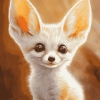 Cute Fennec Fox Diamond Painting