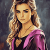 Cute Hermione Granger Yule Ball Diamond Painting