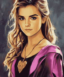 Cute Hermione Granger Yule Ball Diamond Painting