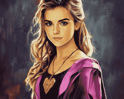 Cute Hermione Granger Yule Ball Diamond Painting