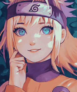 Cute Himawari Uzumaki Anime Diamond Painting