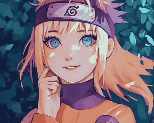 Cute Himawari Uzumaki Anime Diamond Painting