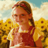 Cute Little Miss Sunshine Movie Diamond Painting