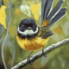 Cute New Zealand Bird Diamond Painting