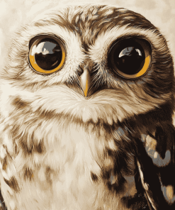 Cute Owl Diamond Painting