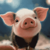 Cute Piggy Diamond Painting