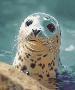 Cute Sea Animals Seal Diamond Painting