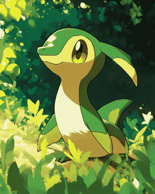 Cute Snivy Pokemon Diamond Painting