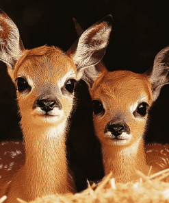 Cute Steenbok Animal Diamond Painting