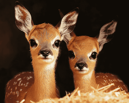 Cute Steenbok Animal Diamond Painting