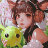 Cute Yaoyao Anime Series Diamond Painting