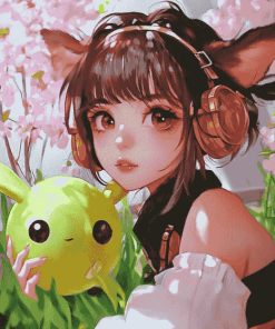 Cute Yaoyao Anime Series Diamond Painting