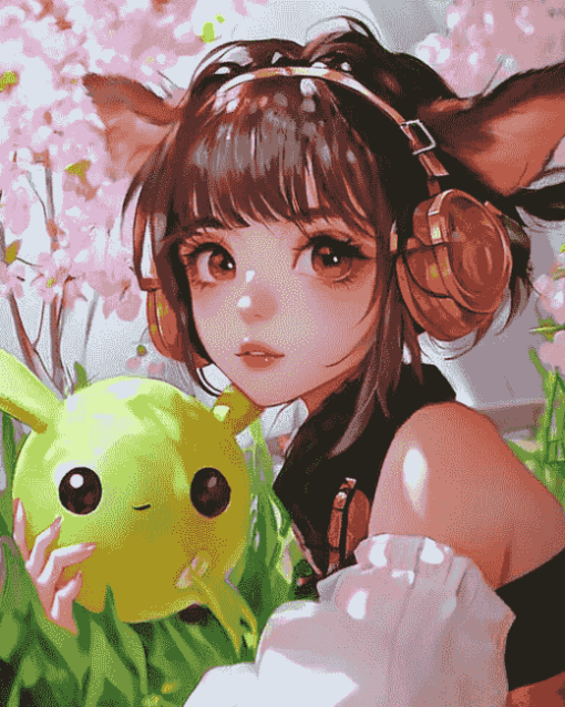 Cute Yaoyao Anime Series Diamond Painting