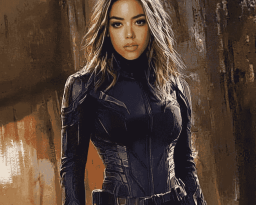 Daisy Johnson Movie Icon Diamond Painting