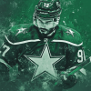 Dallas Stars Logo Ice Hockey Diamond Painting