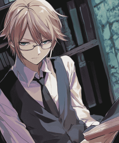 Danganronpa Byakuya Togami Anime Diamond Painting