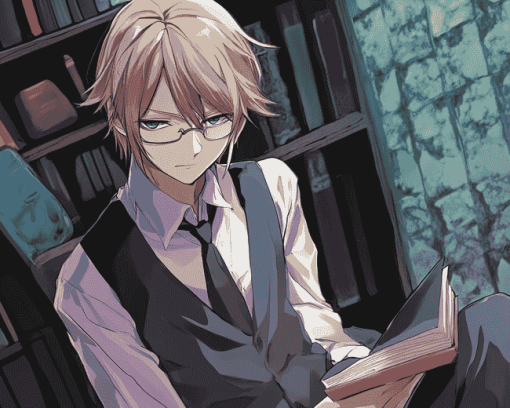 Danganronpa Byakuya Togami Anime Diamond Painting