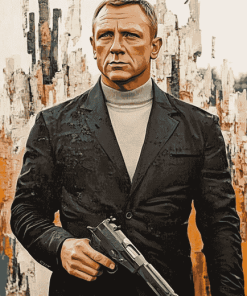 Daniel Craig in Skyfall Diamond Painting