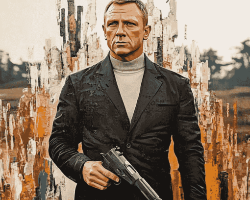 Daniel Craig in Skyfall Diamond Painting