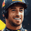 Daniel Ricciardo Racing Diamond Painting